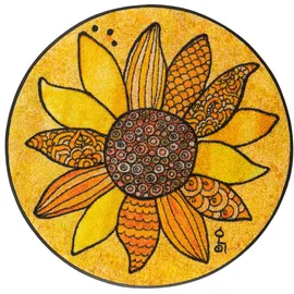 Wash+Dry by Kleen-Tex Teppich »Sonnenglück« rund bunt