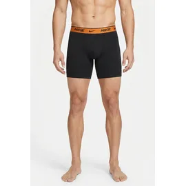 Nike Boxershorts unifarben blau/schwarz XL 3er Pack