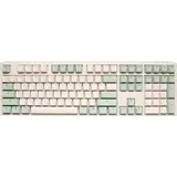 Ducky One 3 Matcha PBT grün/weiß, MX SILENT RED, USB, DE (DKON2108-SDEPDMAEGGC1)