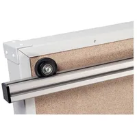 Eichner Wandschienen silber für EICHNER Plantafel Flexo-Board