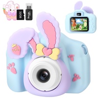 Kinderkamera,Digitale 2,0-Zoll-Kamera für Kinder,Selfie-Kamera-Spielzeug für Kinder im Alter von 3–12 Jahren, Kinderspielzeug für Jungen und Mädchen, Kamera für Kinder als Geburtstagsgeschenk