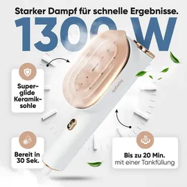 ProfiCare Dampfglätter PC-DG 3124 weiß-rose