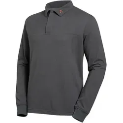 Flammschutz-Langarmshirt 8907, grau, Größe XL - grau/mittelgrau - XL