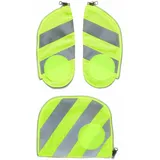 ergobag Fluo-Zip Set mit Reflektorstreifen Gelb