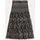 Opus Plisseerock Damen Braun/Schwarz 36