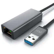 Primewire Netzwerk-Adapter USB Typ A zu RJ-45 (Ethernet), USB 3.2 Netzwerkadapter extern mit Gigabit RJ45 Anschluss