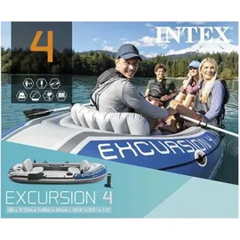 Intex Schlauchboot Excursion 4 Set (68324NP)