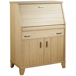 Holzsekretär mit Eiche furniert Made in Germany
