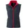 James & Nicholson Damen 2-Lagen Promo Softshell Gilet Bodywarmer JN1127 iron grey/red M