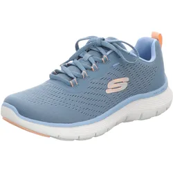 Skechers Damen Schnürschuh Flex Appeal 5.0 in blau