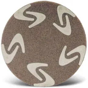 MENZER Thunderpad für Einscheibenmaschinen Ø 406 mm 20 mm rot
