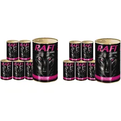 Rafi Classic mit Pute und Karotten in Sauce 12x1240g