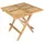 VCM Gartentisch 50 x 50 x 50 cm Braun