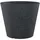 Scheurich Pflanzkübel Coneo Ø 30 x 24 cm schwarz granit
