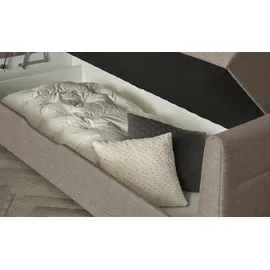 Möbel Kraft Boxspringbett 188 x 124 cm Beige