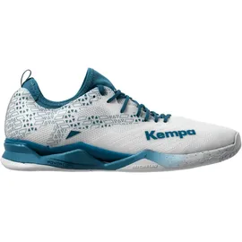 Kempa Wing Lite 2.0 Handballschuhe, Weiß Deep Blau, 39 EU