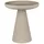 Gasper Beistelltisch H 56 cm KAYO, Ø 51 cm - Sandfarben Metall