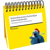 Reclam, Philipp Krümelmonsters krümeliger Adventskalender 24 Postkarten für die Weihnachtszeit