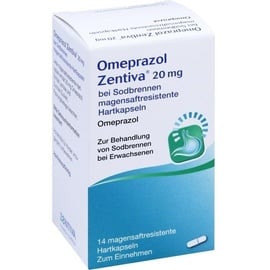 Zentiva Pharma GmbH Omeprazol Zentiva 20mg bei Sodbrennen
