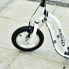 Homcom Kinderroller Scooter Weiß