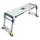 WERNER 79023 Verstellbare Pro Arbeitsbühne Work & Access, Silber, Einheitsgröße - Silber