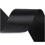 maDDma Gummiband Satin schwarz 2 m x 5 cm