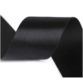 maDDma Gummiband Satin schwarz 2 m x 5 cm