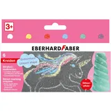 Eberhard Faber Straßenmalkreide Glitzer farbsortiert 6 St.