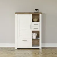 Set One by Musterring Highboard York Dekor Pino-Aurelio /