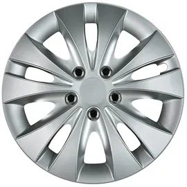 CARTREND Storm 14 Zoll 4 Stück Silber