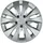 CARTREND Storm 14 Zoll 4 Stück Silber