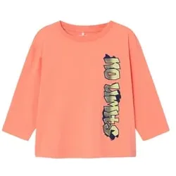 name it Langarmshirt Nmmnoel Fusion Coral, 86