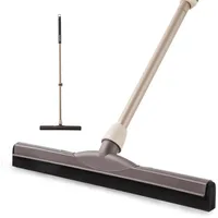 Eyliden Wasserschieber 45 cm mit Teleskopstiel Braun/Türkis