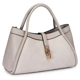 L.Credi Sandi Henkeltasche Polyurethan Beige