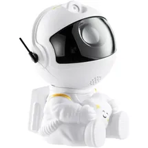 COFI 1453 XO Projektor LED CF4 Astronaut Stern und Galaxie Weiß mit Fernbedienung USB-Kabel
