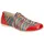 Eject Fluffy Schuhe rot bunt gestreift 20.932 für Damen, bunt, Gr. 42