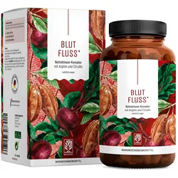 Blutfluss Nattokinase-Komplex mit Arginin und Citrullin- Naturtreu® Kapseln 106,7 g