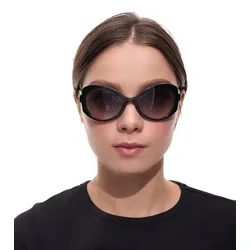 adidas Damen Sonnenbrille Gradient-Brille Schmetterlings-Brille 100% UVA & UVB Schutz Filterkategorie 2 Urlaubs-Brille EW3539 Schwarz - One-Size