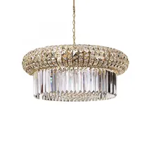 Ideal Lux Nabucco 18-flammig Ø 70 cm Gold/transparente