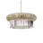 Ideal Lux 237 800 Deckenleuchte Nabucco Pendelleuchte Kristall 16-flammig