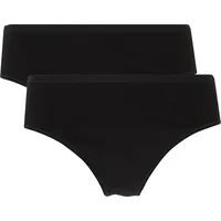 CALIDA BENEFIT WOMEN Slip, 2er-Pack, für Damen, schwarz,
