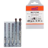 PROJAHN Multi-Star Satz 5-tlg. 6-kant 4, 5, 6, 8, 10 mm