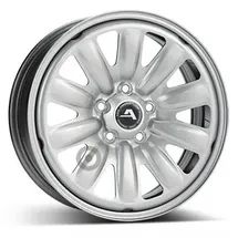 Alcar Hybrid 130402 6 5Jx16 5x114 3 ET50 MB66 Silver - silver - 16 114.3 50.0
