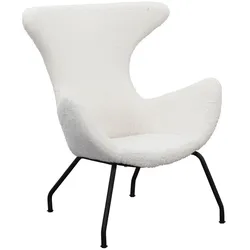 Relaxsessel Teddyfell weiß Relaxsessel Polstersessel Ohrensessel Loungesessel