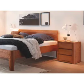Hasena Bettgestell »Lisiano« Massivholzbett, Komforthöhe, Fußhöhe 30cm Eiche cognac, , 92746538-0 zerlegt