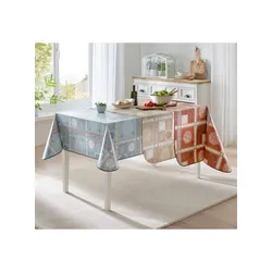 Tischdecke Gr. 3, beige, elfenbein, bedruckt, Ø:140cm, Tischdecken