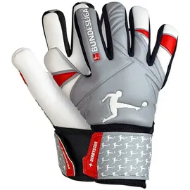 derbystar Bundesliga Goalie Torwarthandschuhe Kinder grau schwarz rot 6