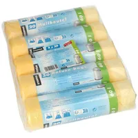 Papstar Müllsäcke mit Zugband, HDPE 60 l 71 cm