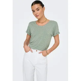 Jdy Kurzarmshirt JDYSISSY S/S O-NECK TOP JRS grün XS (34)