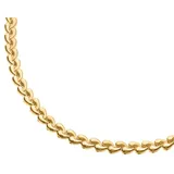 Boccia Titanium Boccia 08072-03 Damen-Halskette Titan Goldplattiert